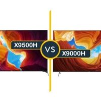 مقایسه تلویزیون X9500H با X9000H