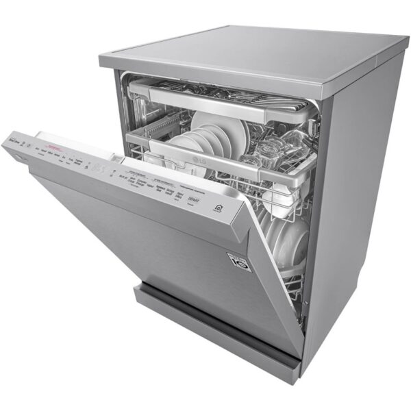 ماشین ظرفشویی 14 نفره نقره ای ال جی مدل DF425HSS محصول 2020